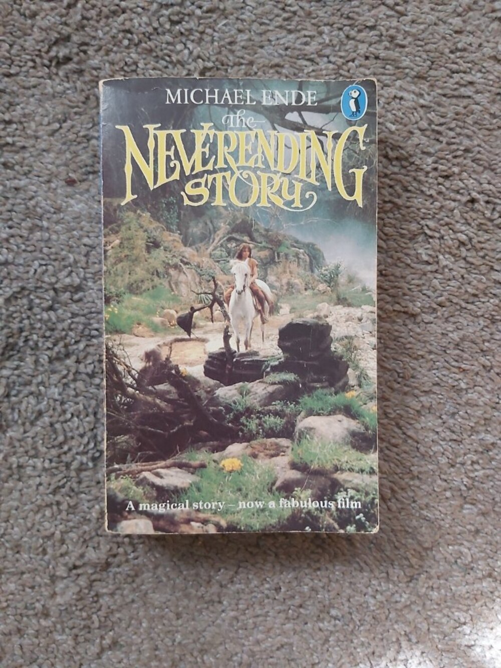 Vintage "The Neverending Story" UK Puffin Paperback